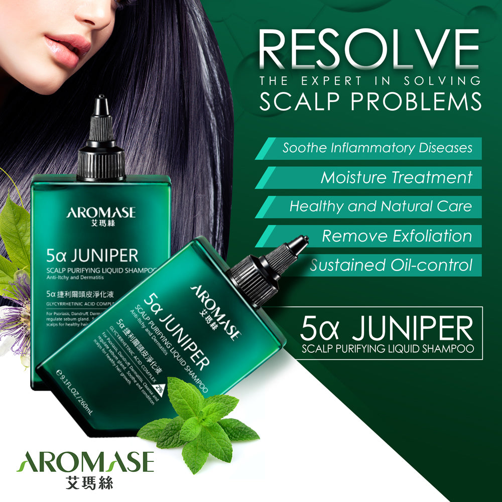 Aromase Oily Scalp/ Hair Loss / Dandruff/ Scalp Acne /Dry Scalp Hair Tonic 3-Step Large Set 【Set of 3 Large】