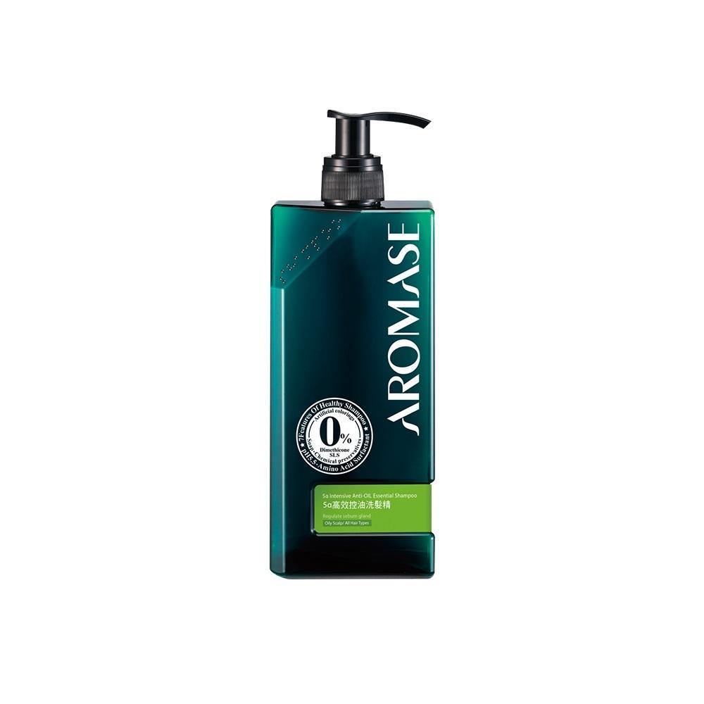 Aromase 5α Intensive Anti-Oil Essential Shampoo 400ml - iQueen.sg
