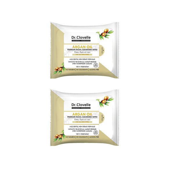 【Bundle of 2】Dr Clovelle Facial Cleansing Wipes