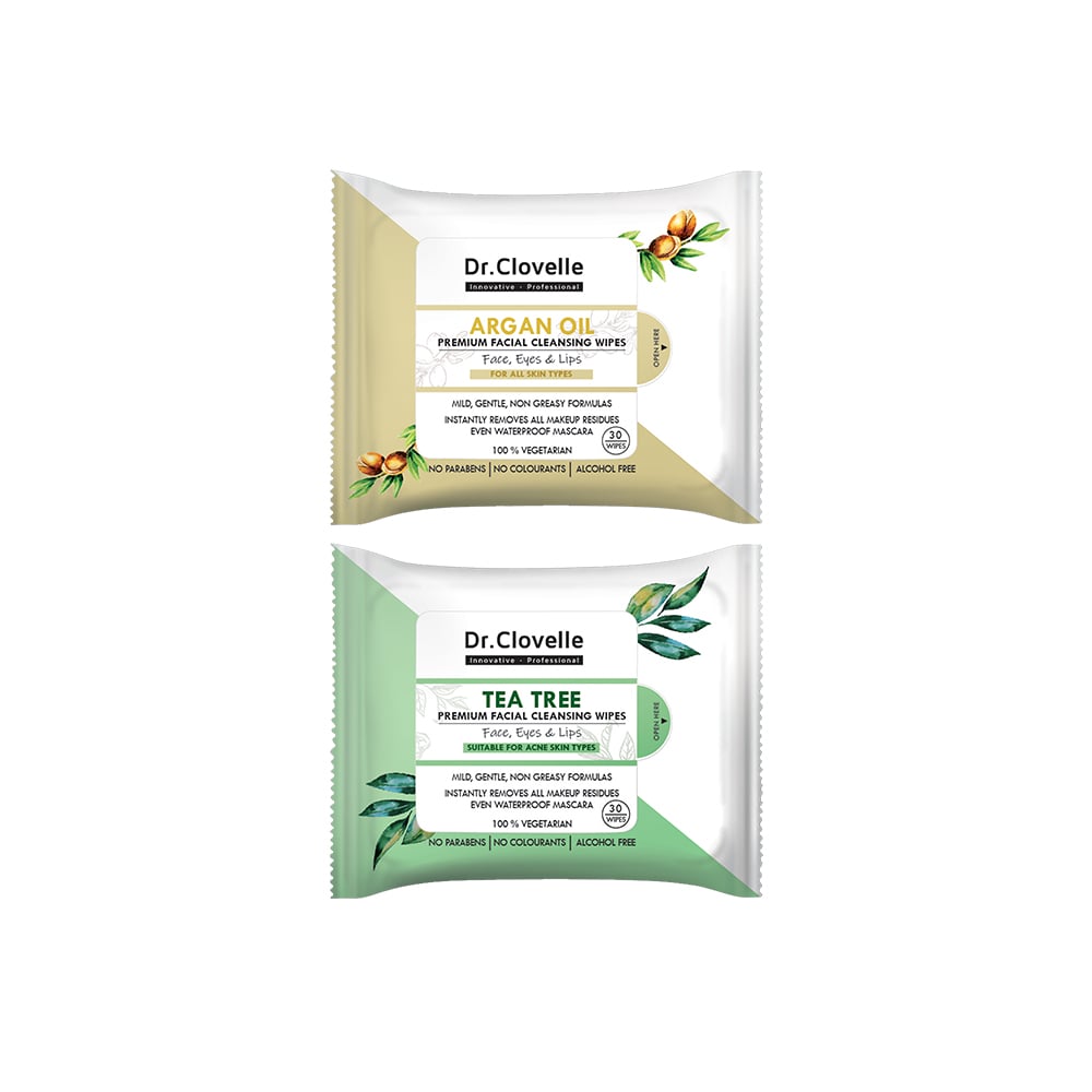 【Bundle of 2】Dr Clovelle Facial Cleansing Wipes