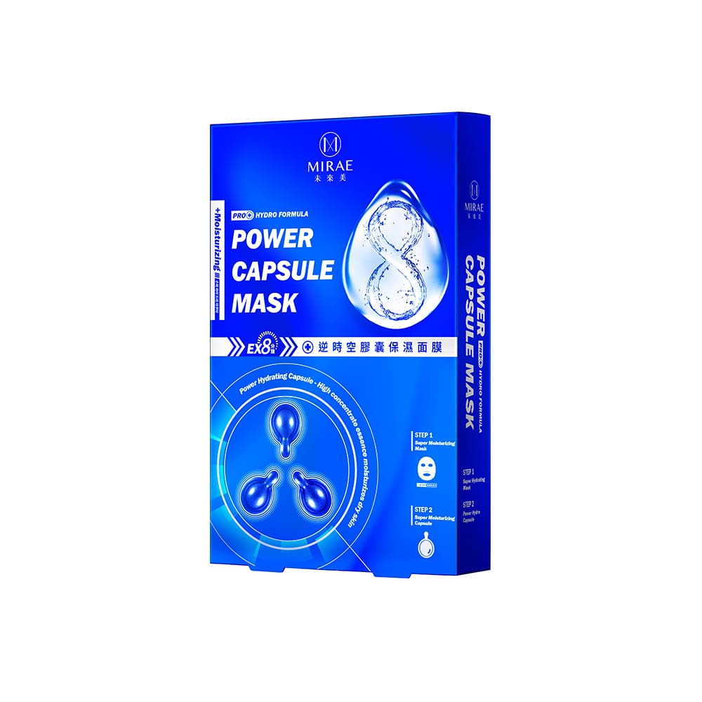 Mirae 8 Minutes Power Moisturizing Capsule Mask 3s